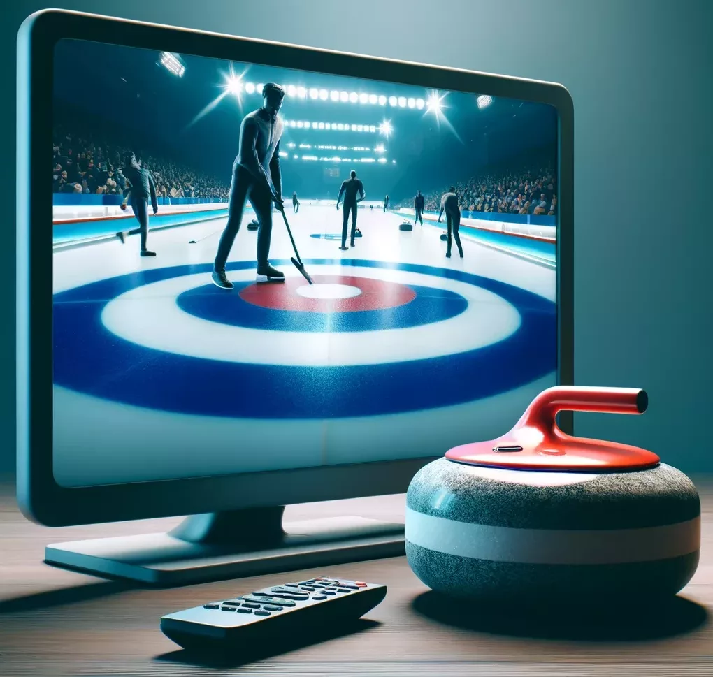 Curling på TV idag